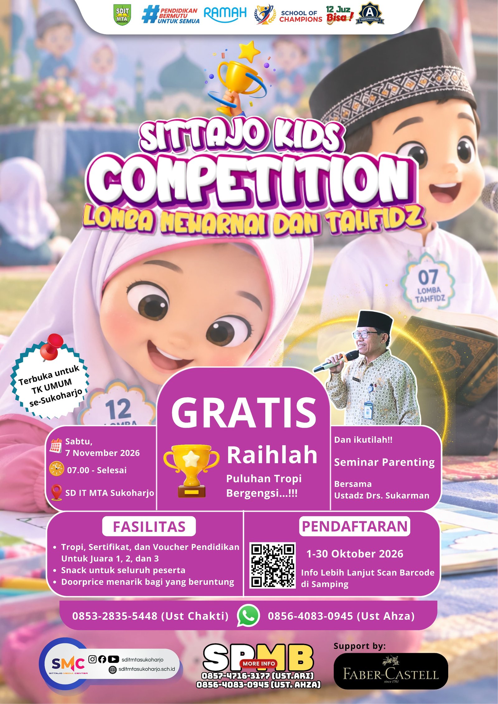 Lomba Mewarnai dan Tahfidz