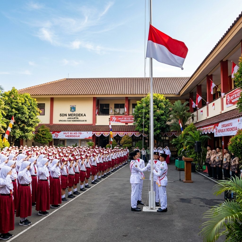 Upacara Hari Kemerdekaan RI ke-81